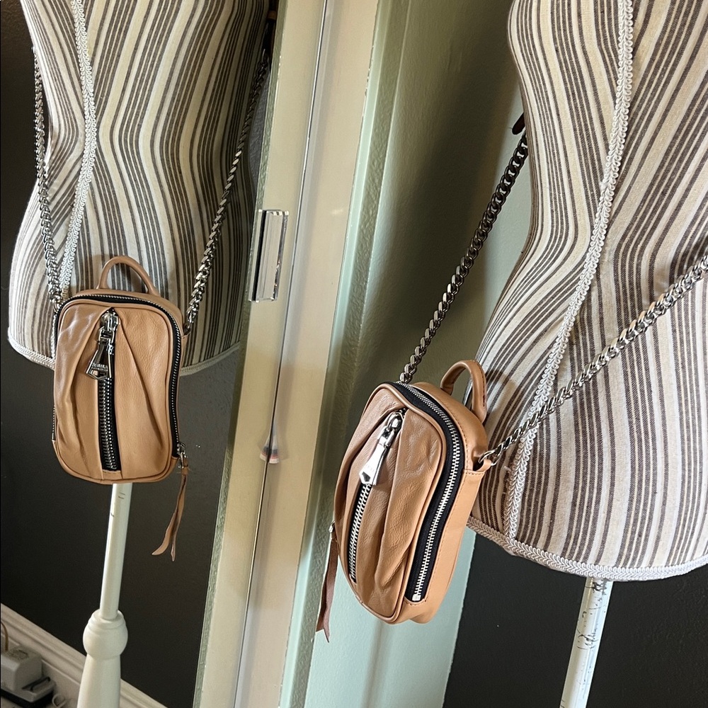 Aimee Kestenberg, Tan, Leather Crossbody Bag, CLEAN, EUC